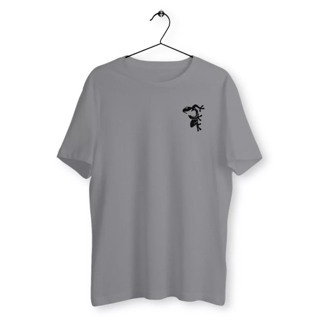 T-shirt manche courte gris Den-Ran porté de profil
Galerie vêtements by Den-Ran
