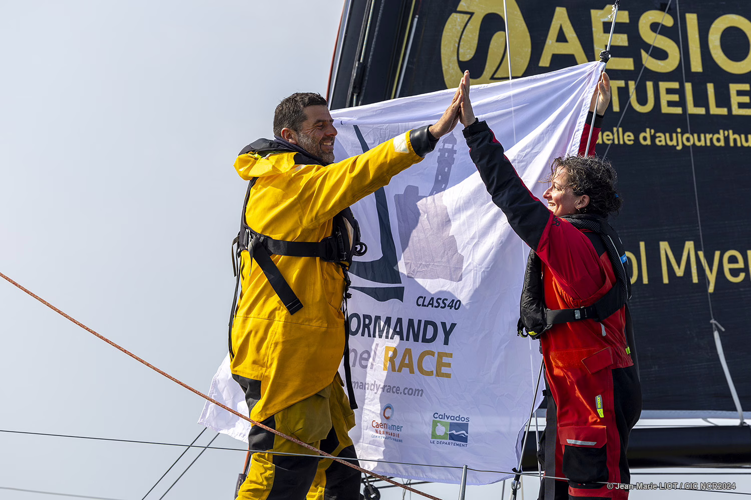 CIC NORMANDY CHANNEL RACE 2024 - ARRIVEES