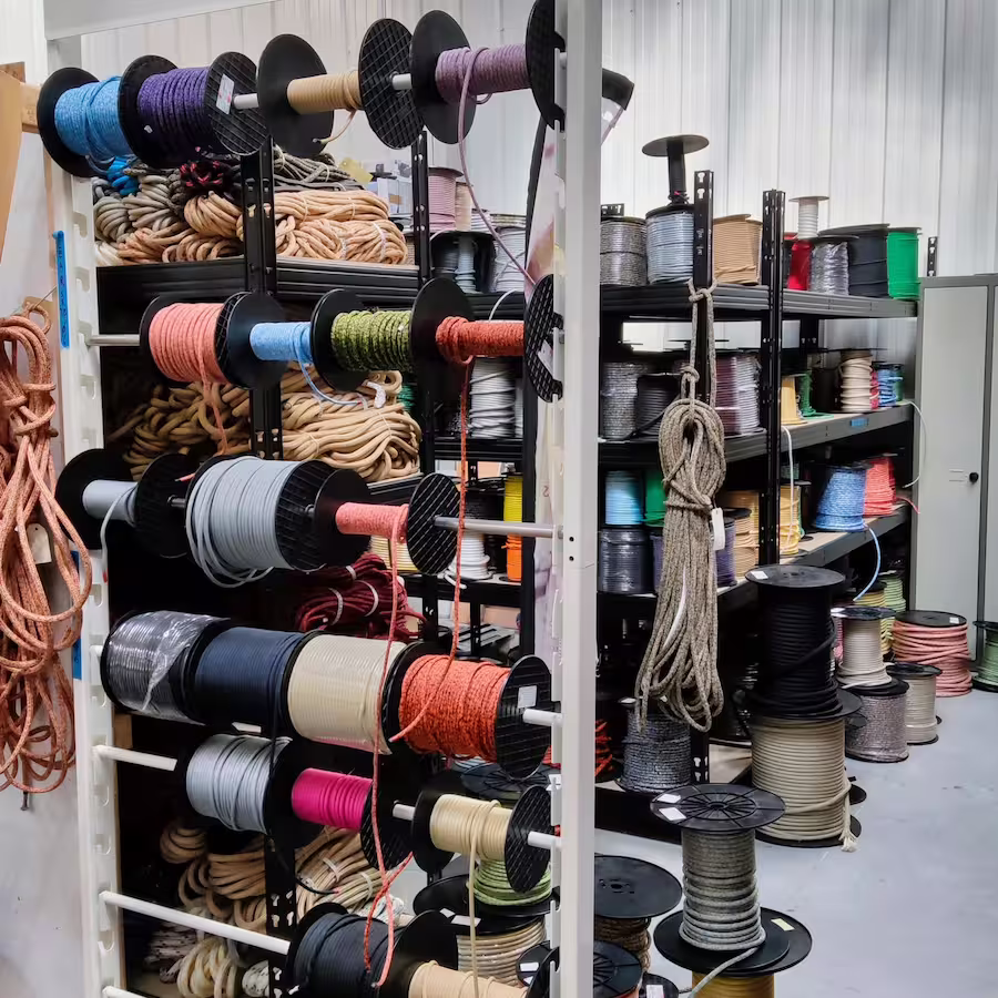 Stockage des bobines de cordages