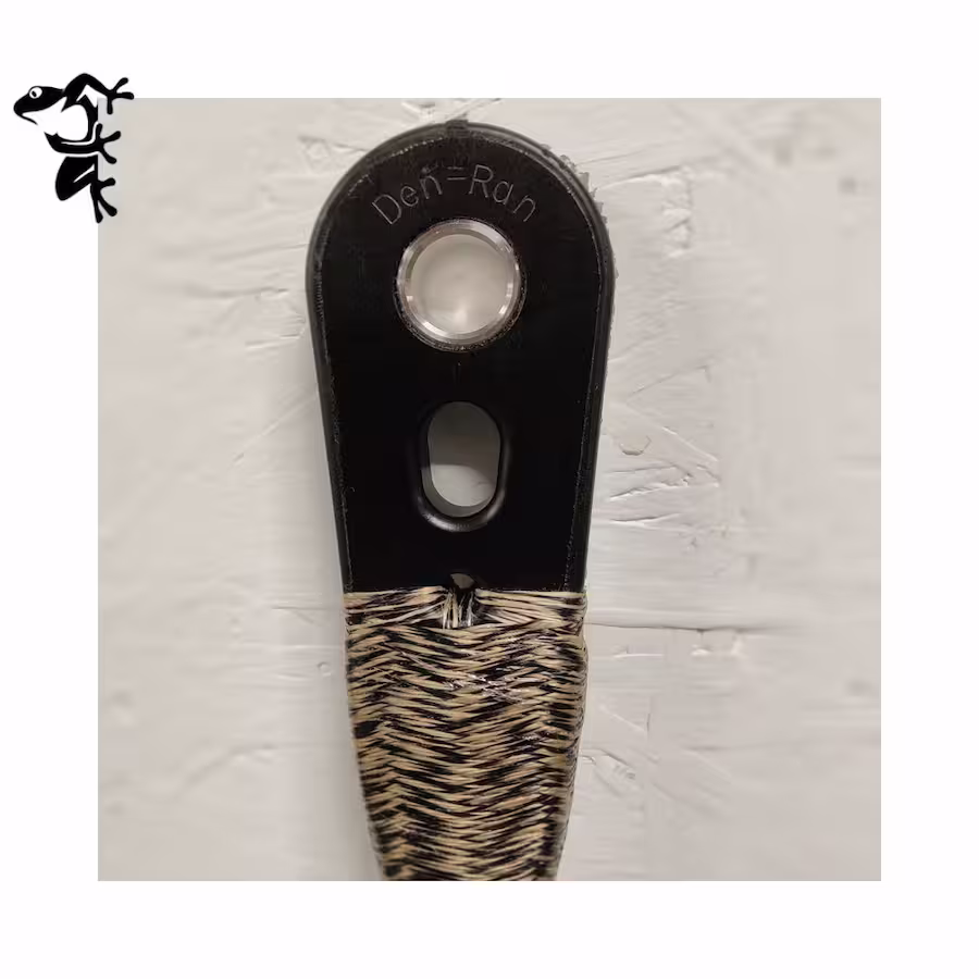 gros plan cosse câble textile den-ran